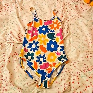 Colorful swimsuit size 10